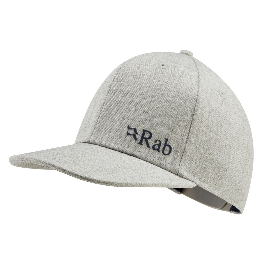 Clothing Rab Hats | Rab Flatiron Logo Cap Marl Grey