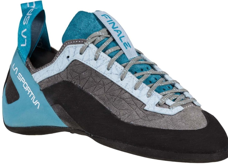 Equipment La Sportiva Climbing Shoes | La Sportiva Womens Finale Climbing Shoes - Clay-Topaz Blue