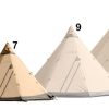 Camping Tentipi Tipi'S & Bell Tents | Tentipi Safir 7 Cp Brown