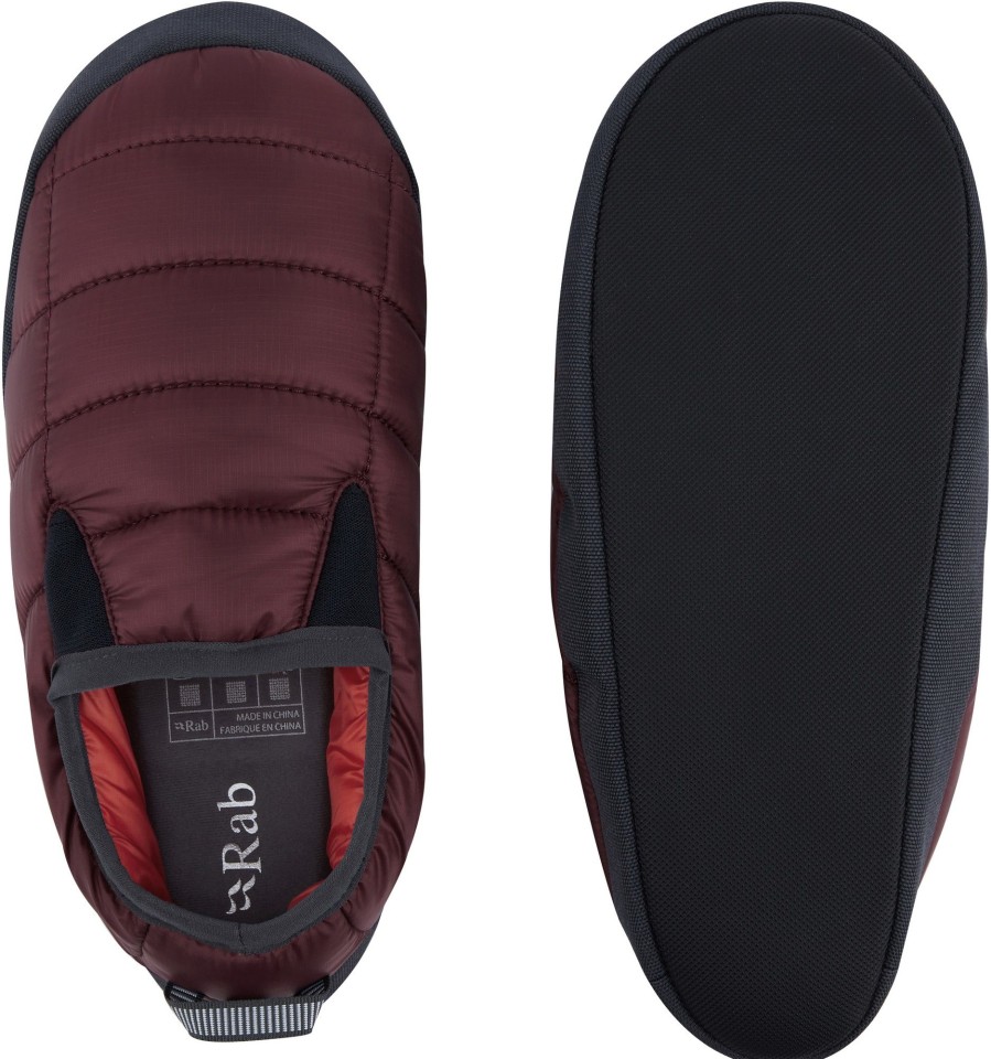 Footwear Rab Slippers | Rab Cirrus Hut Slipper - Deep Heather Red