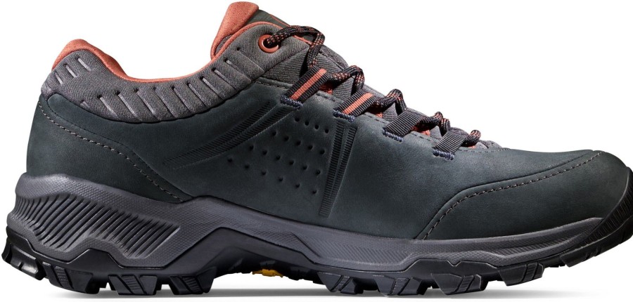 Footwear Mammut Walking Shoes | Mammut Womens Nova Iv Low Gtx Shoes Apricot Brandy Black