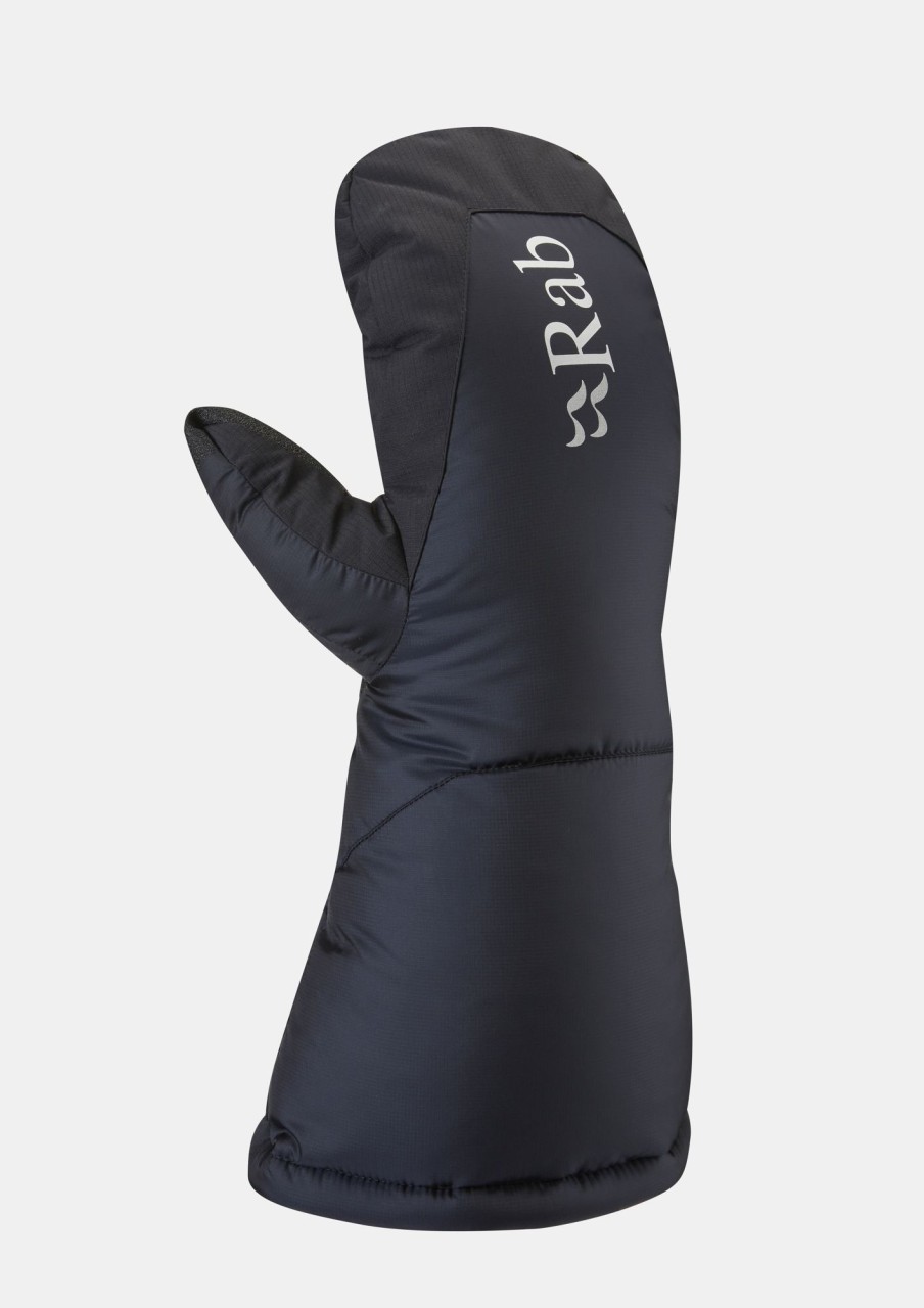 Clothing Rab Gloves | Rab Endurance Down Mitt - Beluga Blue