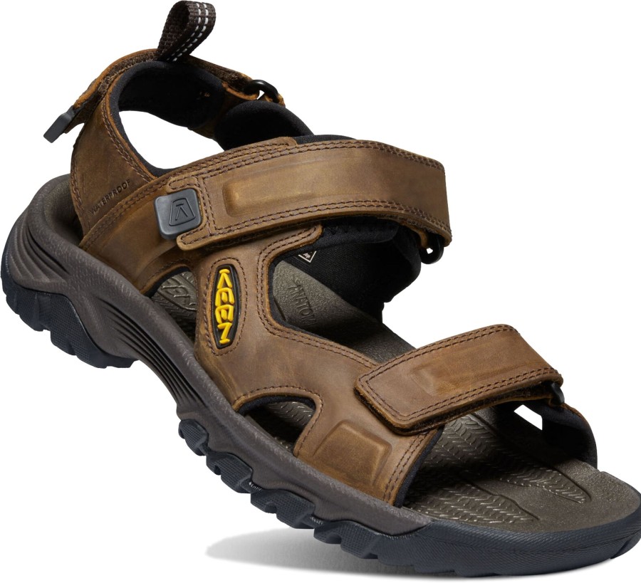 Footwear Keen Sandals | Keen Mens Targhee Iii Open Toe Sandal - Bison-Mulch Brown