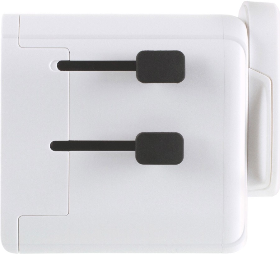 Equipment Lifeventure Travel Accessories | Lifeventure Usb World Travel Adaptor White