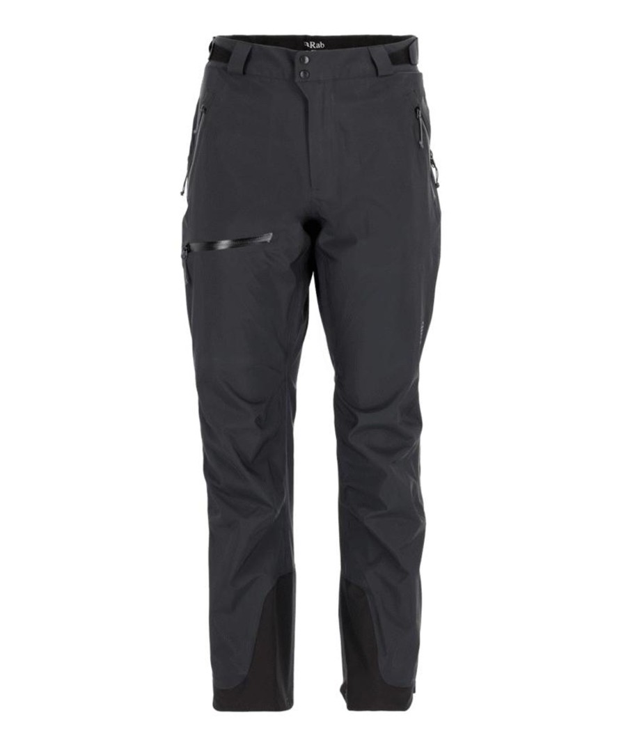 Clothing Rab Waterproof Trousers | Rab Mens Zanskar Gtx Pants Black