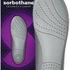 Footwear Sorbothane Footbeds & Insoles | Sorbothane Cush N Step Cushion Protect Insoles Grey