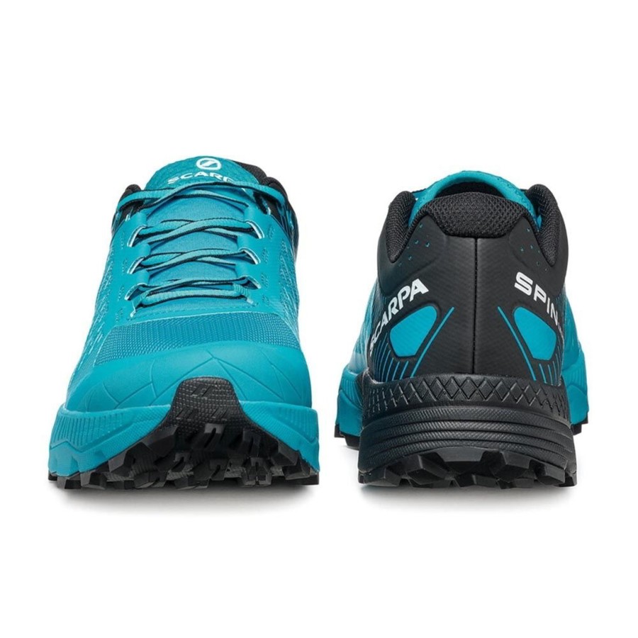 Footwear Scarpa Running Shoes | Scarpa Mens Spin Ultra Running Shoes - Azure-Black Blue