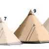 Camping Tentipi Tipi'S & Bell Tents | Tentipi Zirkon 9 Cp Brown