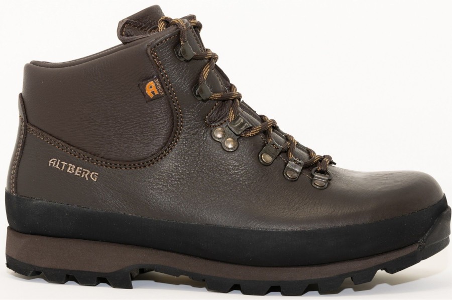 Footwear Altberg Walking Boots | Altberg Mens Malham Boots Brown