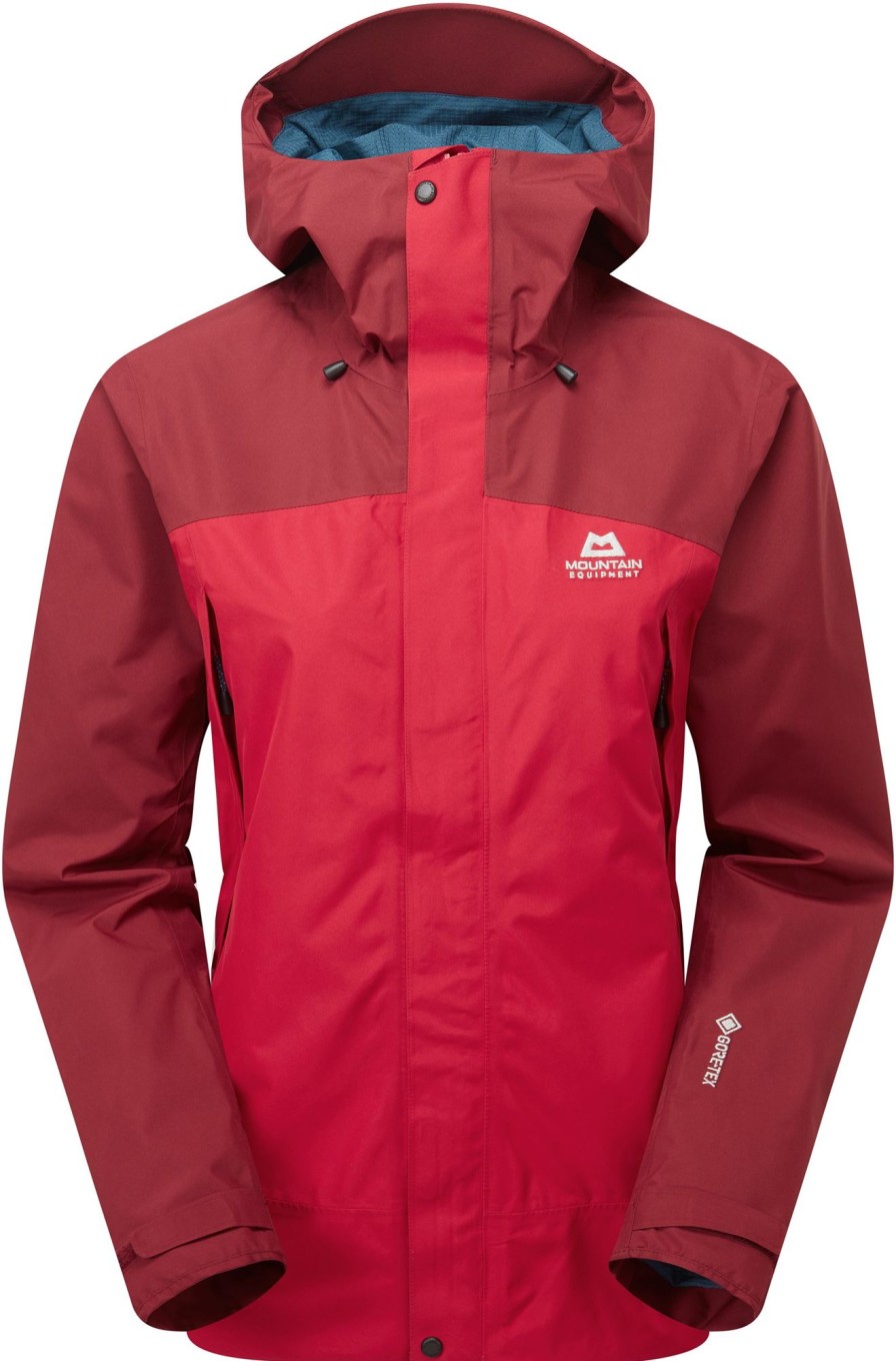 Clothing Mountain Equipment Waterproof Jackets | Mountain Equipment Womens Nanda Devi Jacket - Capsicum-Tibetan Red