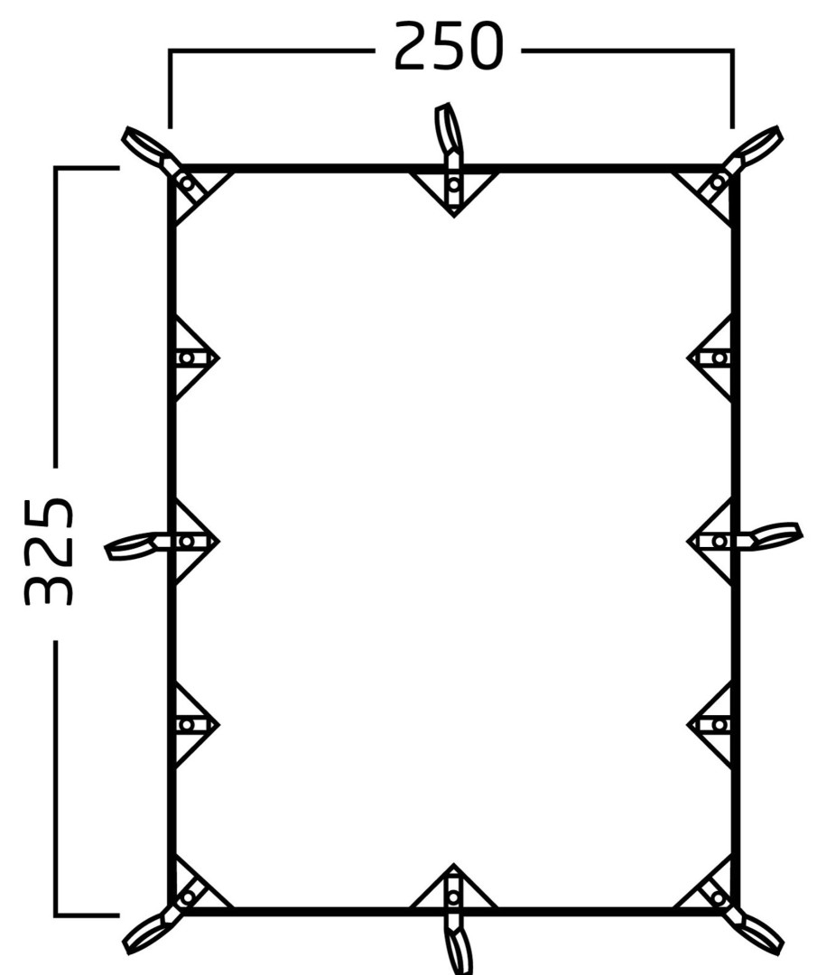 Camping Nordisk Tarps & Shelters | Nordisk Kari 8M Tarp Brown