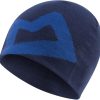 Clothing Mountain Equipment Hats | Mountain Equipment Branded Knitted Beanie - Medieval-Lapis Blue