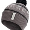 Clothing Rab Hats | Rab Khroma Bobble Beanie Graphene Black