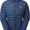 Clothing Mountain Equipment Insulated Jackets | Mountain Equipment Womens Earthrise Jacket - Dusk Blue