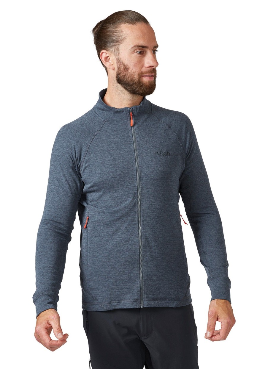 Clothing Rab Fleece & Mid Layer | Rab Mens Nexus Jacket - Steel Grey