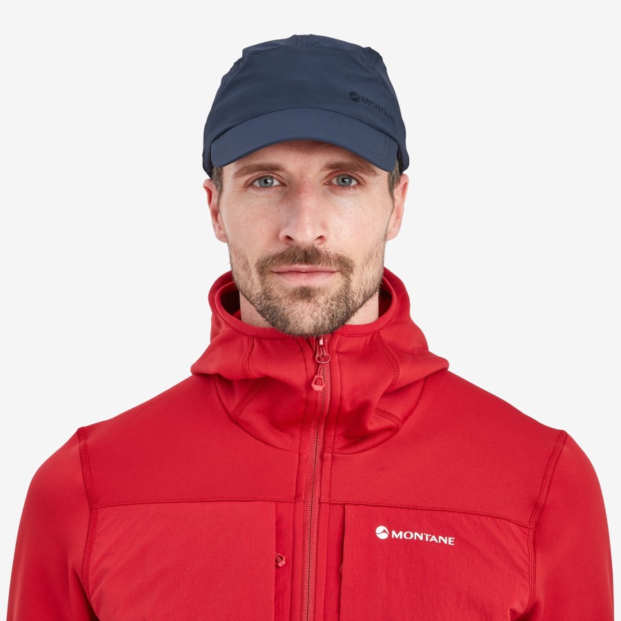 Clothing Montane Hats | Montane Dyno Stretch Cap - Eclipse Blue