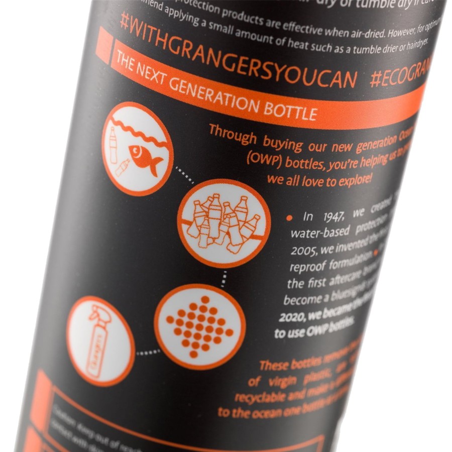 Clothing Grangers Clothing Cleaning & Proofing | Grangers Performance Repel Plus Spray - 275Ml Clear