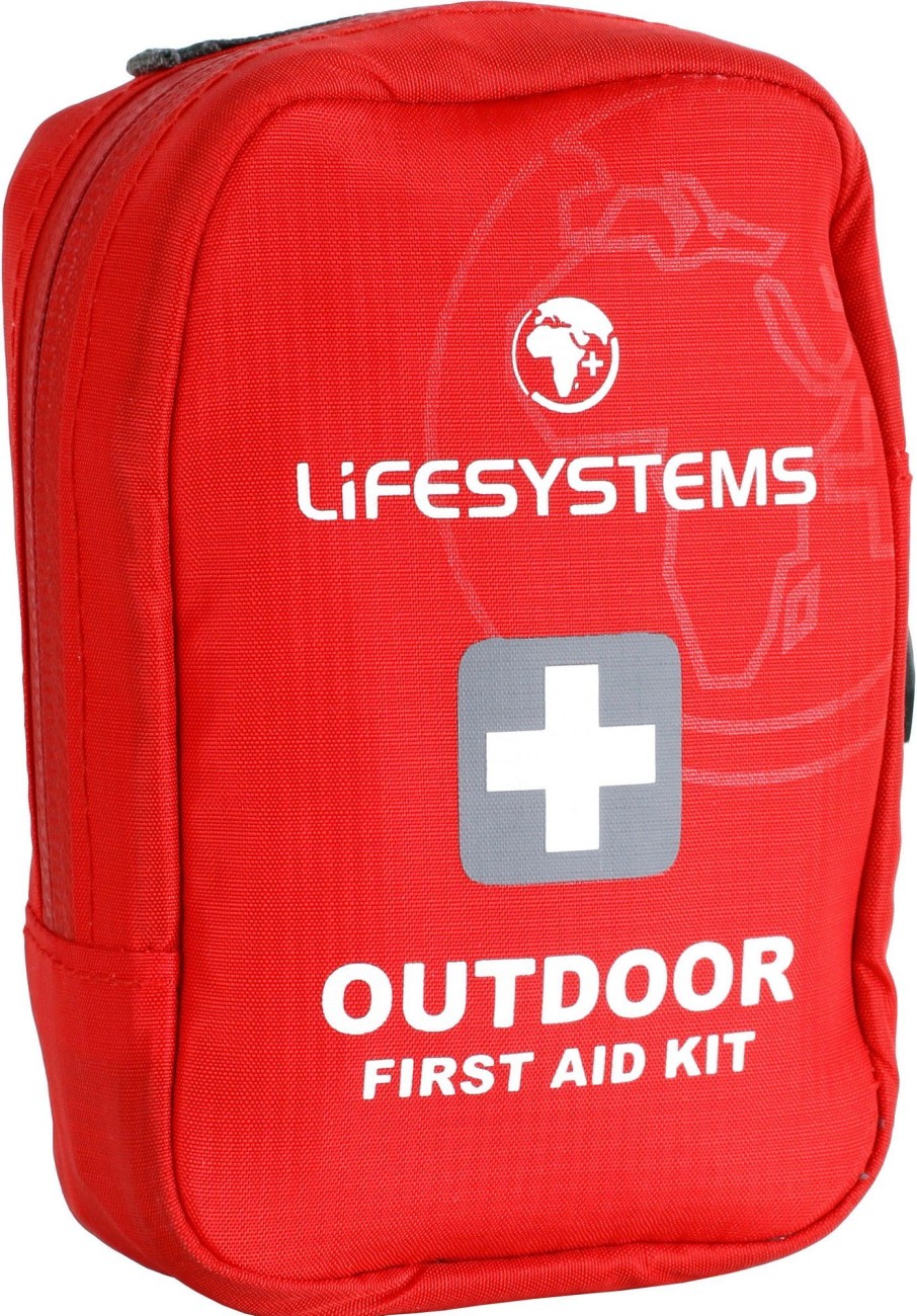 Equipment Lifesystems First Aid | Lifesystems Outdoor First Aid Kit Red