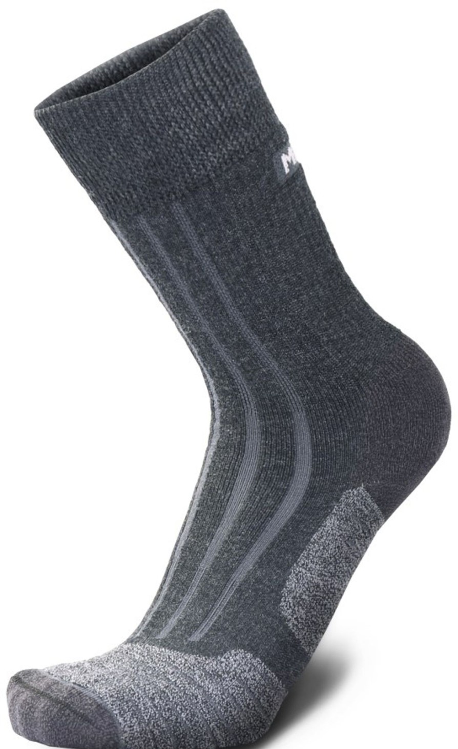 Clothing Meindl Socks | Meindl Mens Mt6 Merino Socks - Anthracite Grey