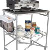 Camping Kampa (Dometic) Camping Furniture | Kampa Major Field Camping Kitchen Grey