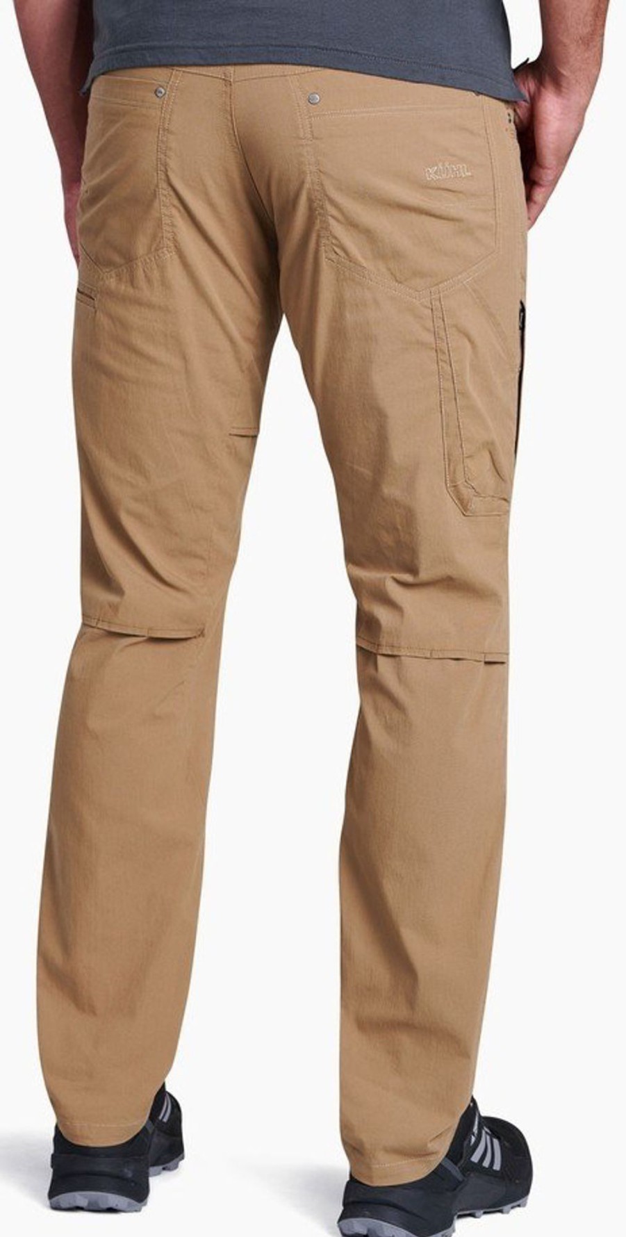 Clothing Kuhl Trousers & Leg Wear | Kuhl Mens Konfidant Air Pants - Long Leg - Dark Khaki Brown