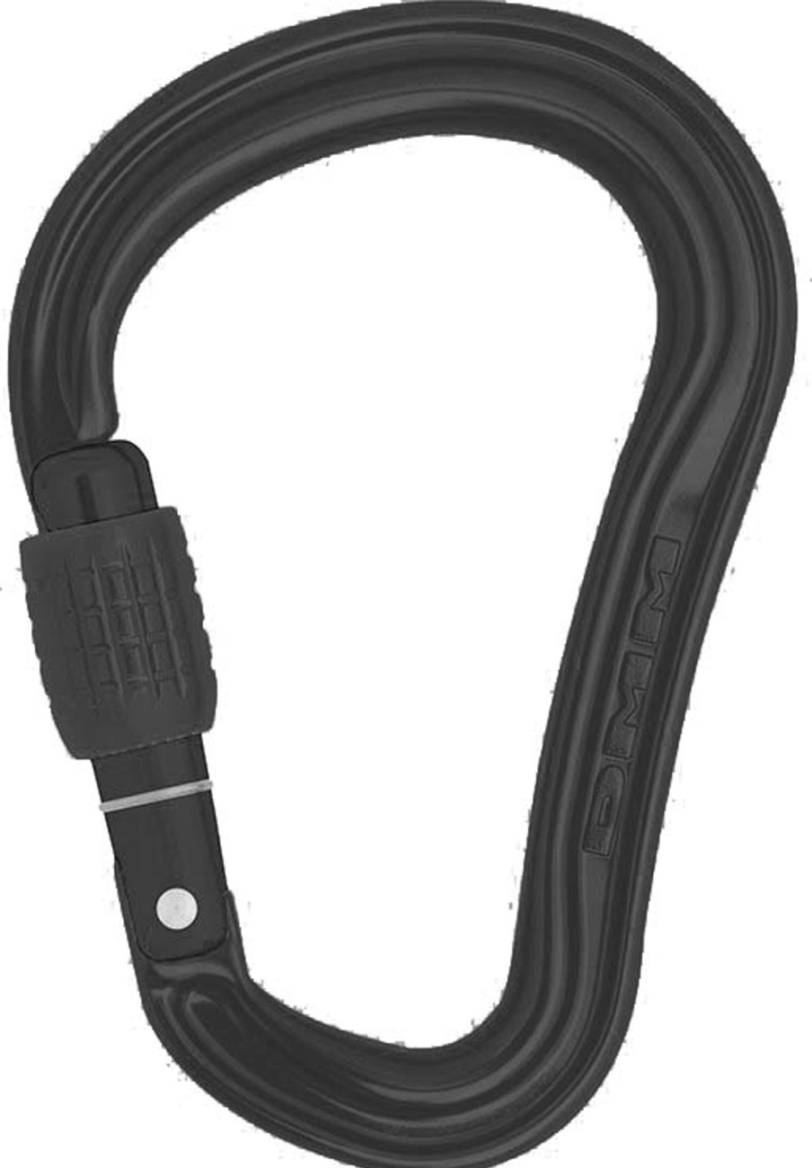 Equipment DMM Carabiners & Quickdraws | Dmm Shadow Hms Screwgate Carabiner - Matt Grey