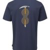 Clothing Rab T Shirts & Base Layers | Rab Mens Stance Axe Tee - Deep Ink Blue