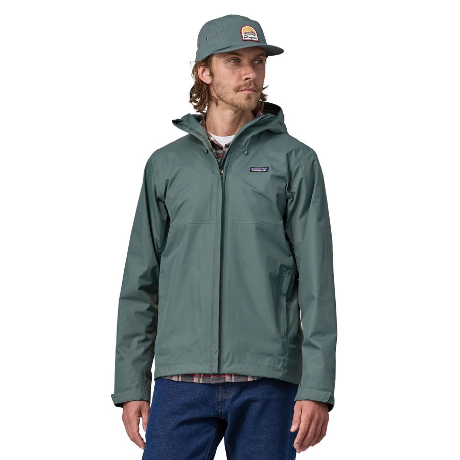 Clothing Patagonia Waterproof Jackets | Patagonia Mens Torrentshell 3L Jacket - Nouveau Green