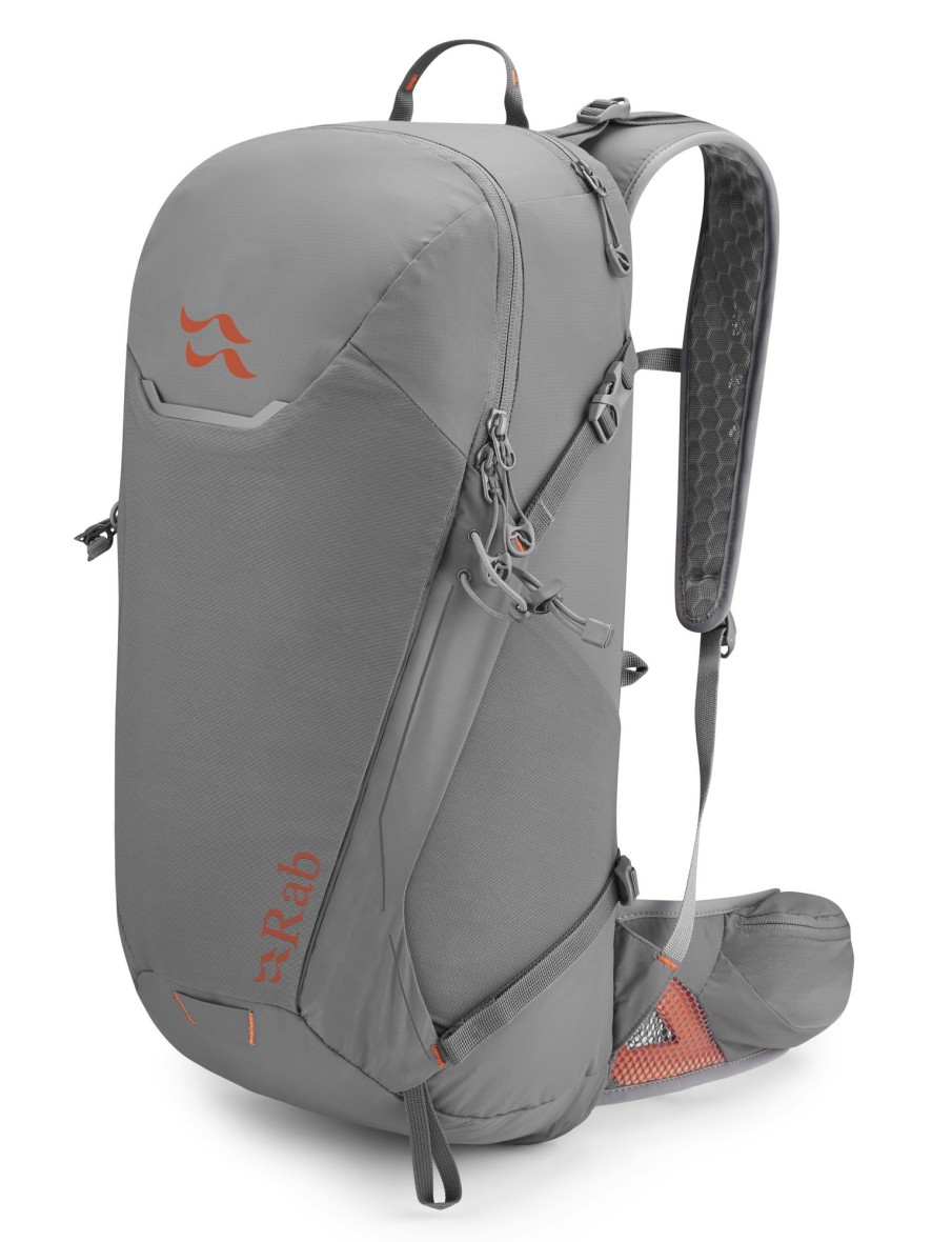 Rucksacks Rab Day Packs | Rab Aeon 27 Rucksack - Iron Grey