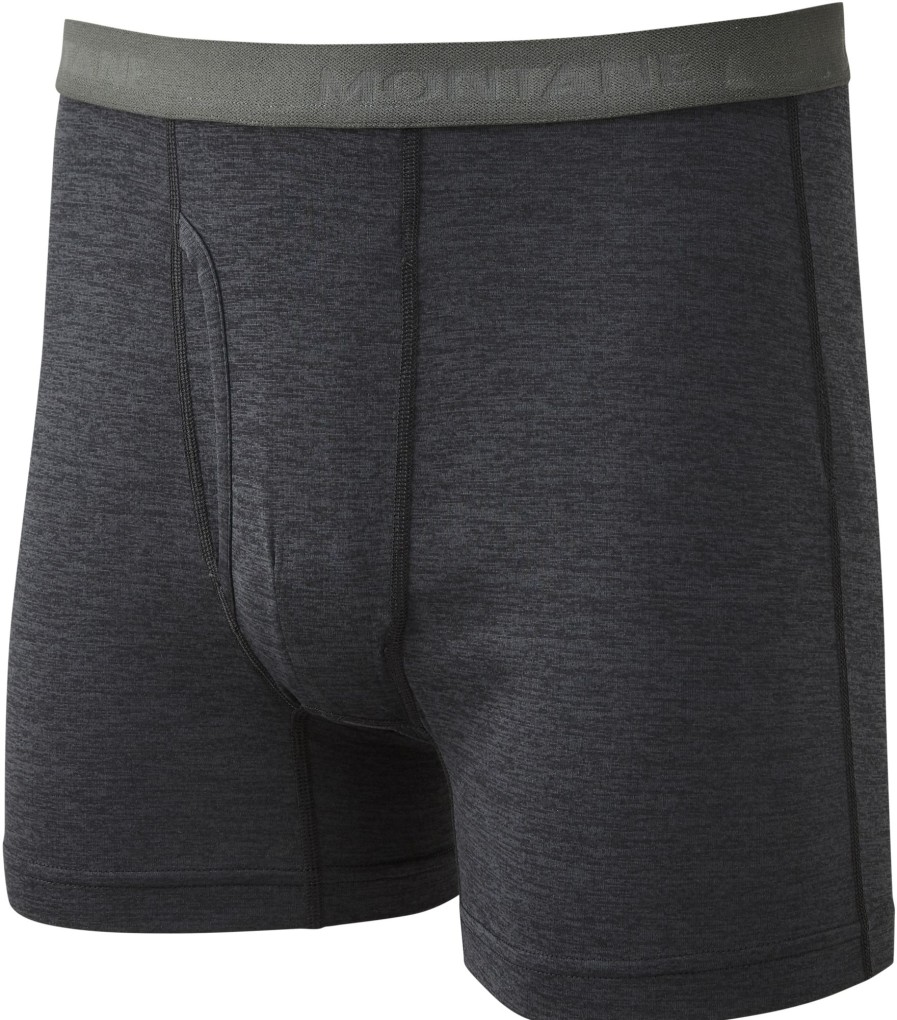 Clothing Montane Underwear | Montane Mens Dart Boxers Black