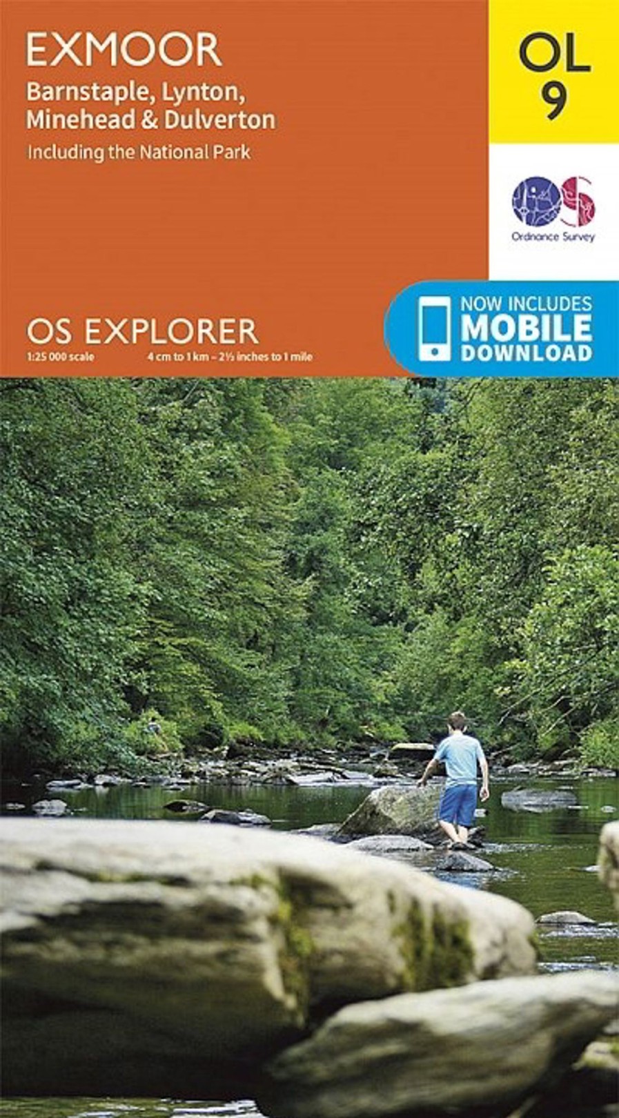 Equipment Ordnance Survey Maps And Books | Os Explorer Map Ol9 - Exmoor Orange