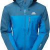 Clothing Mountain Equipment Waterproof Jackets | Mountain Equipment Mens Makalu Jacket - Mykonos-Majolica Blue