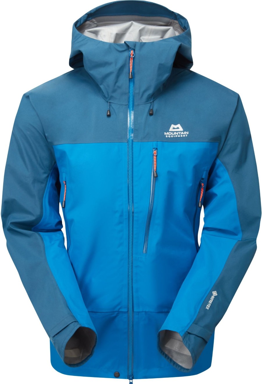 Clothing Mountain Equipment Waterproof Jackets | Mountain Equipment Mens Makalu Jacket - Mykonos-Majolica Blue