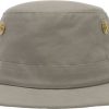 Clothing Tilley Hats | Tilley T3 Cotton Duck Hat - Khaki Grey