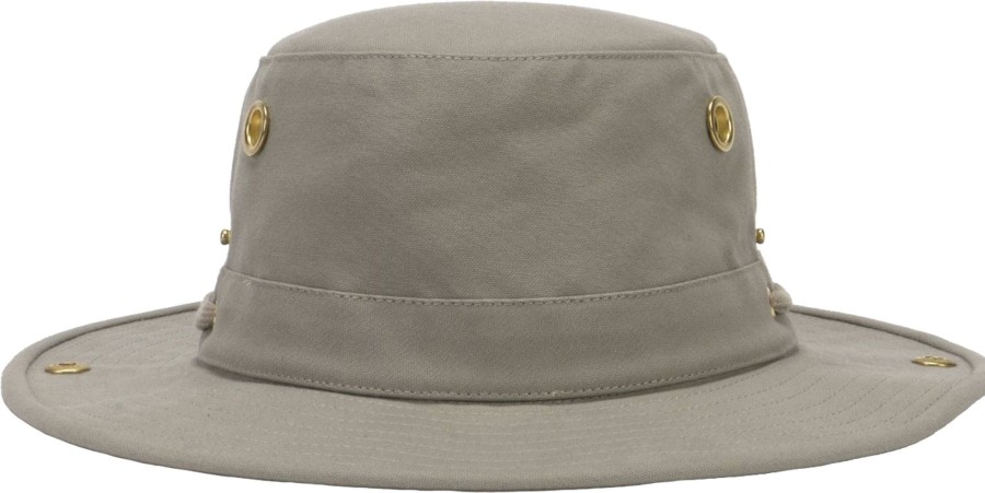 Clothing Tilley Hats | Tilley T3 Cotton Duck Hat - Khaki Grey