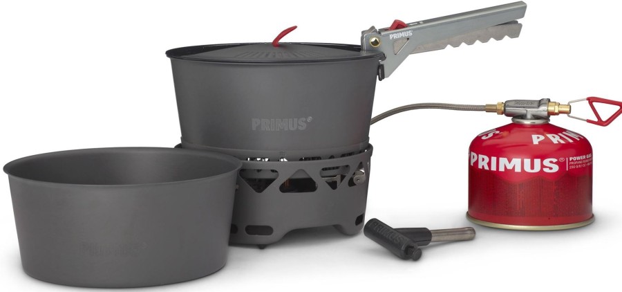 Camping Primus Pots & Pans | Primus Primetech Stove Set - 1.3L Grey