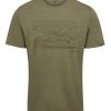 Clothing Rab T Shirts & Base Layers | Rab Mens Mantle Outline Tee - Light Khaki Green