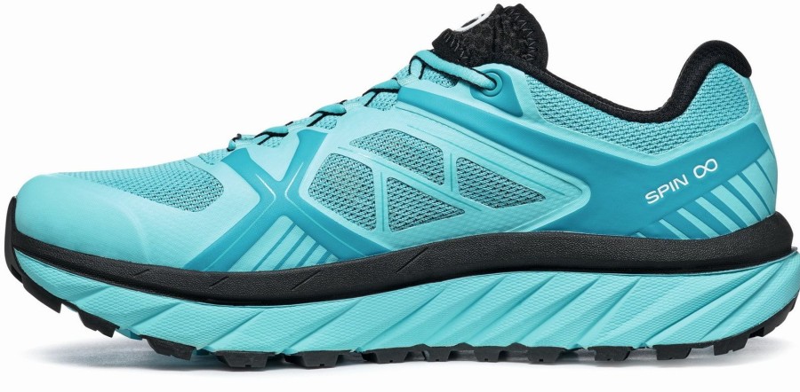 Footwear Scarpa Running Shoes | Scarpa Womens Spin Infinity Running Shoes - Atoll-Scuba Blue