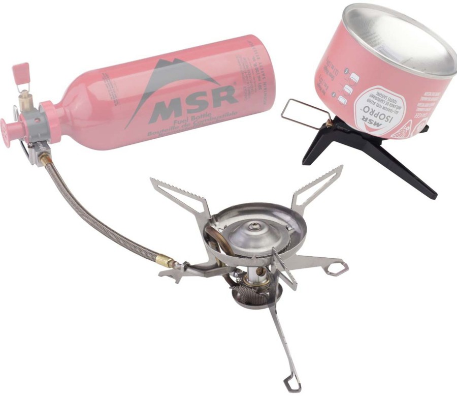 Camping MSR Lightweight Stoves | Msr Whisperlite Universal Stove With Fuel Bottle Silver