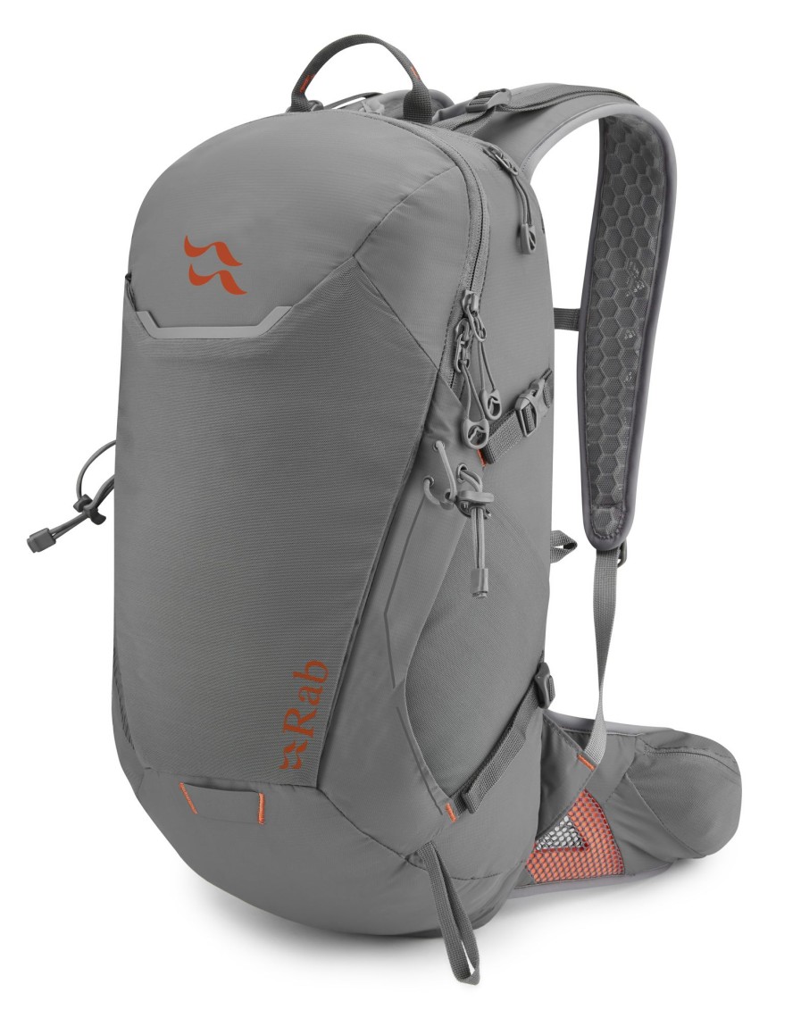 Rucksacks Rab Day Packs | Rab Aeon 20 Rucksack - Iron Grey