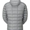 Clothing Rab Insulated Jackets | Rab Mens Mythic G Jacket - Cloud Grey