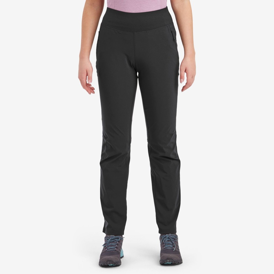 Clothing Montane Trousers & Leggings | Montane Womens Tucana Lite Pants - Regular Leg Black