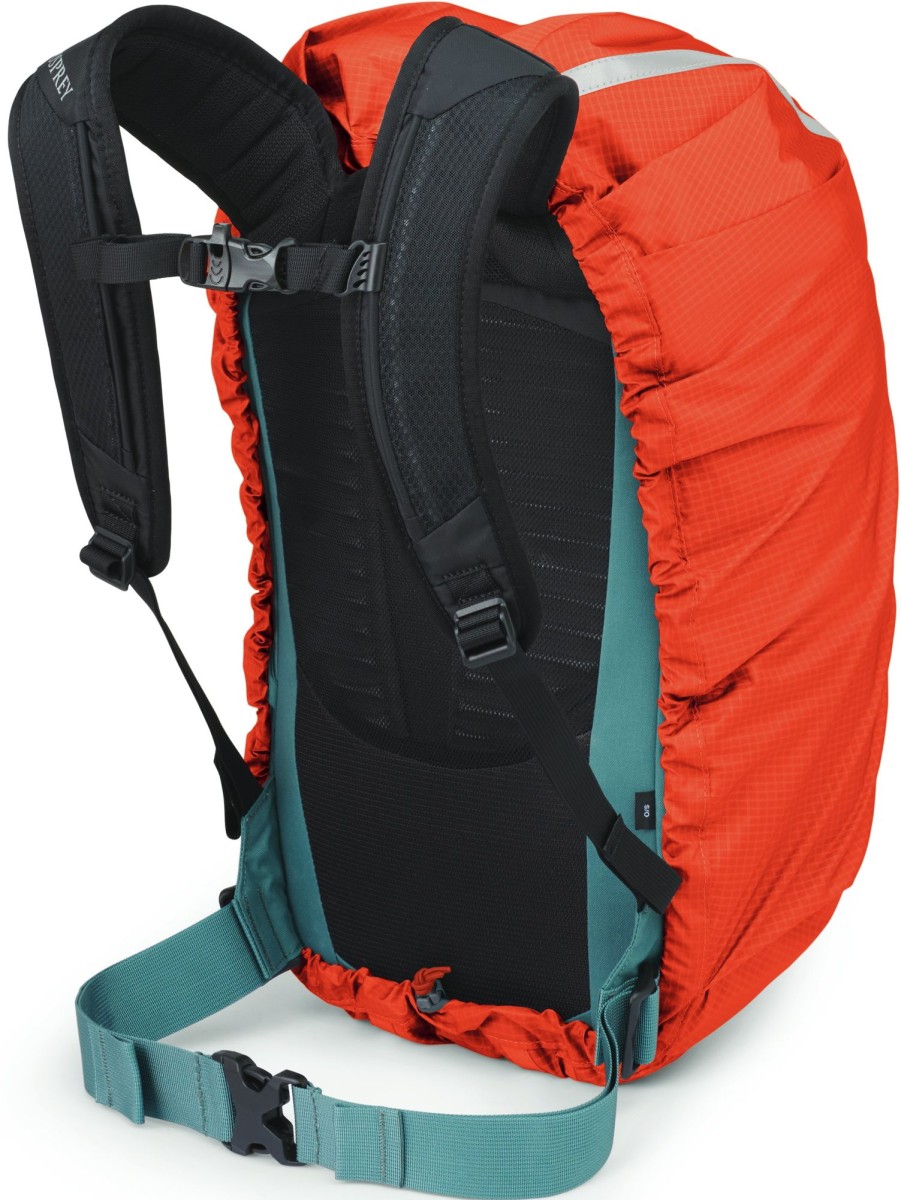 Rucksacks Osprey Rucksack Rain Covers | Osprey Hivis Commuter Raincover - Mars Small Orange