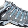 Footwear Meindl Walking Shoes | Meindl Womens Respond Gtx Shoes - Graphite-Sky Grey