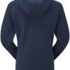 Clothing Rab Fleece & Mid Layer | Rab Womens Ryvoan Hoody - Deep Ink Blue