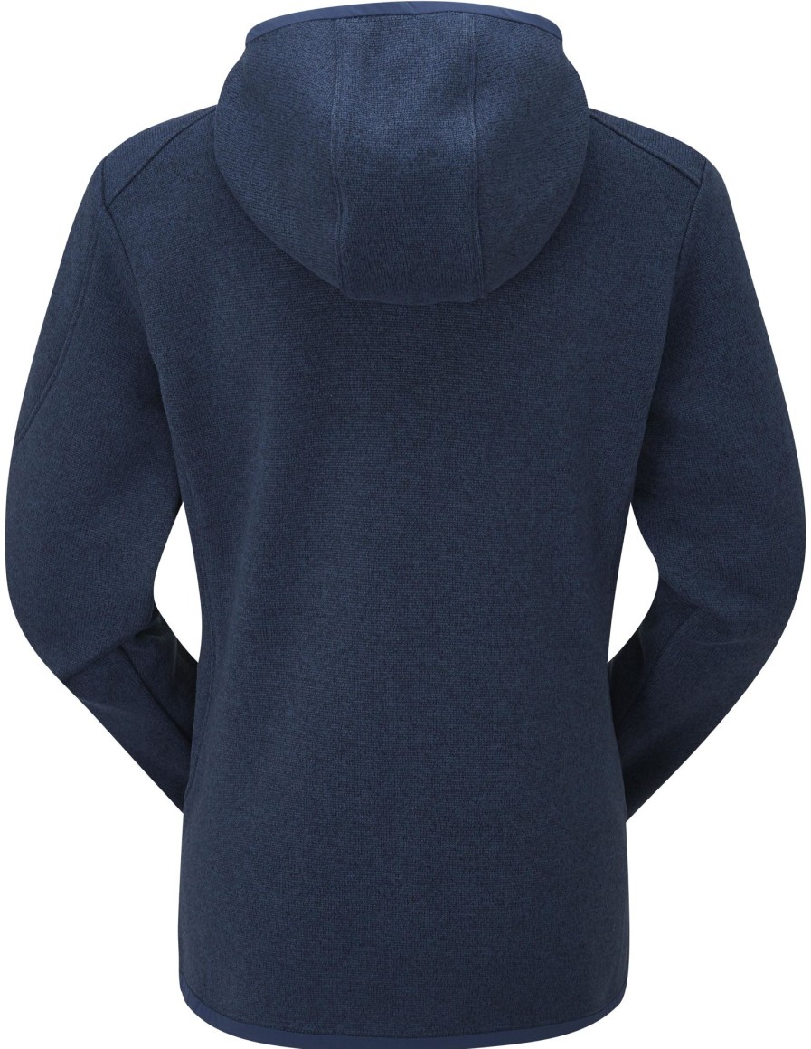 Clothing Rab Fleece & Mid Layer | Rab Womens Ryvoan Hoody - Deep Ink Blue