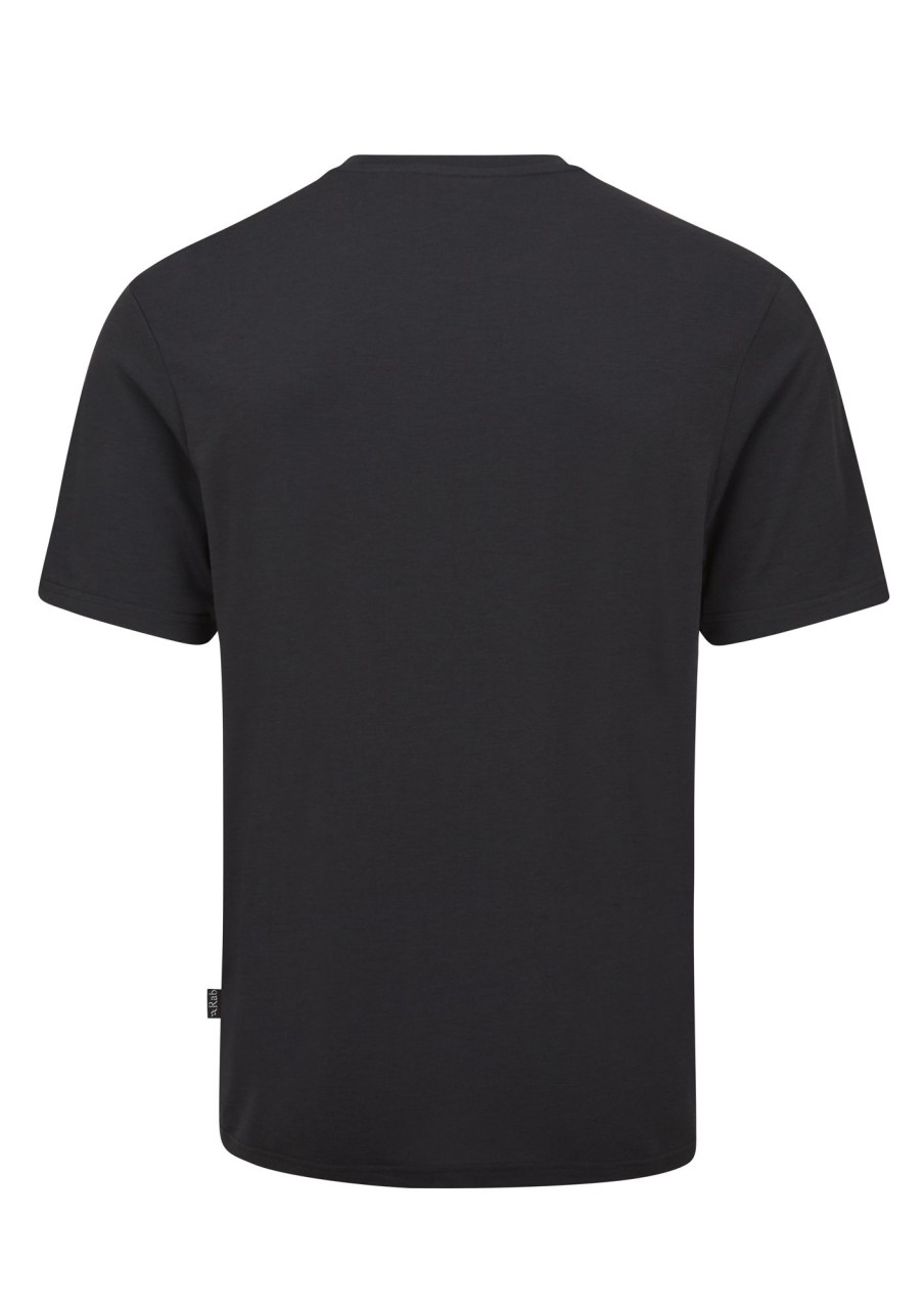 Clothing Rab T Shirts & Base Layers | Rab Mens Crimp Reflection Tee - Beluga Grey