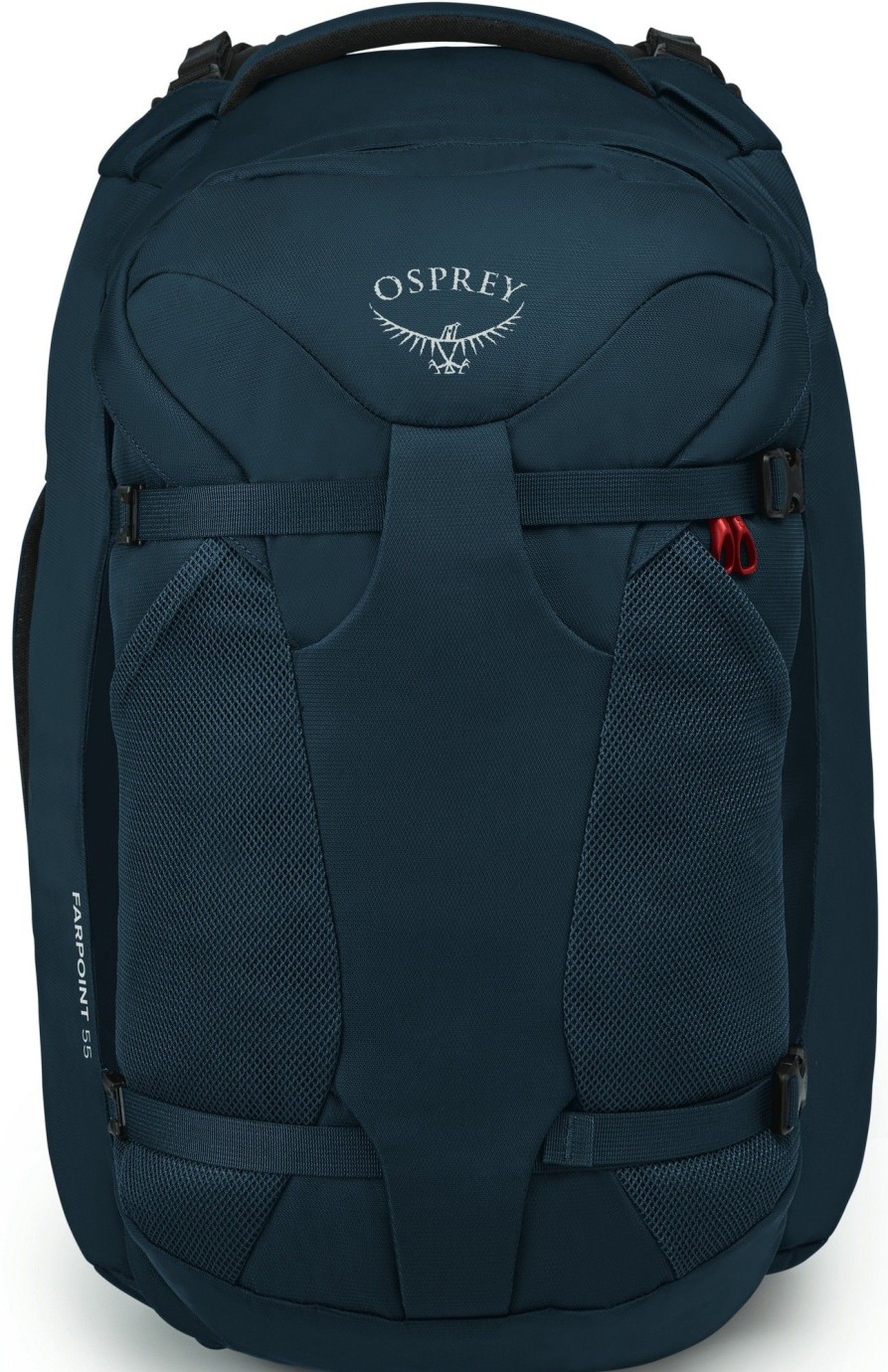 Rucksacks Osprey Luggage & Carry-On | Osprey Farpoint 55 Travel Pack - Muted Space Blue