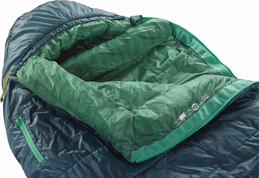 Camping Thermarest Backpacking & Lightweight Sleeping Bags | Therm-A-Rest Saros 0C Sleeping Bag Blue