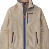 Clothing Patagonia Fleece & Mid Layer | Patagonia Mens Retro Pile Jacket - Natural-Utility Blue Beige